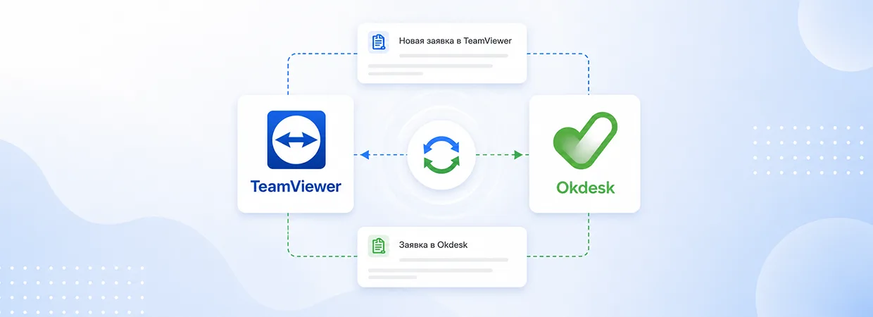 Синхронизация заявок между TeamViewer и Okdesk