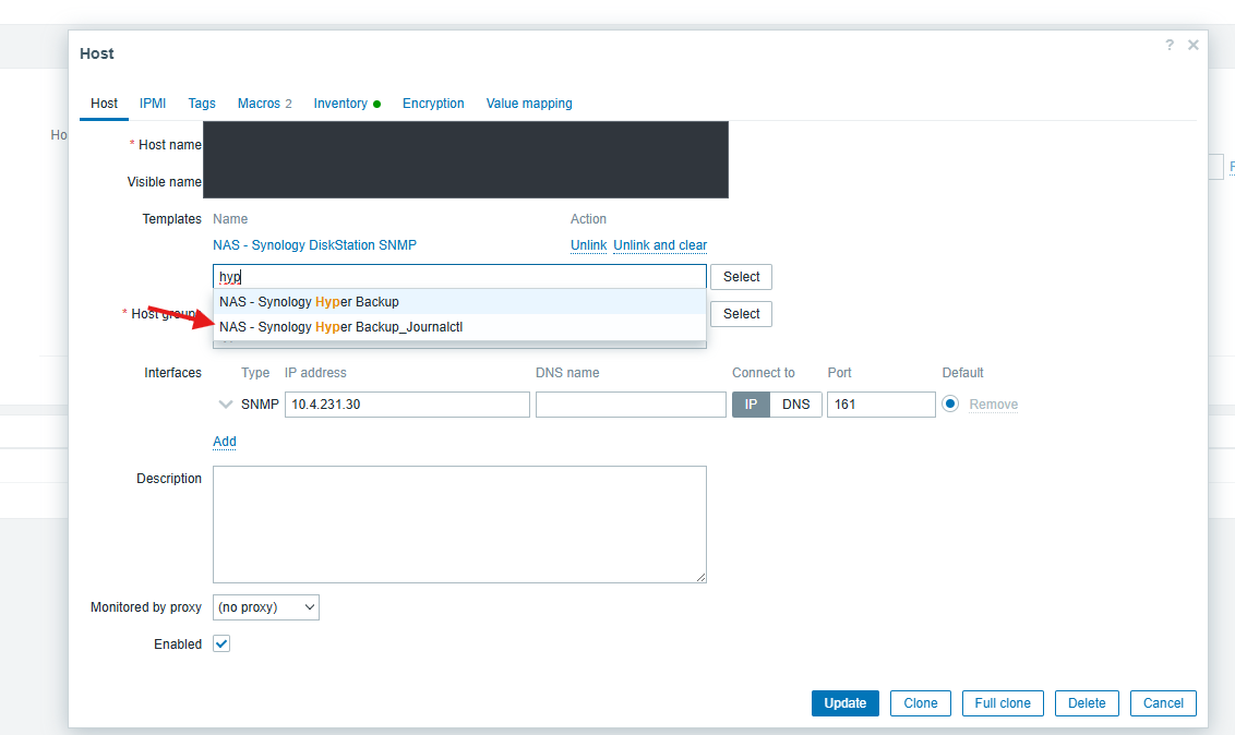 Мониторинг Synology Hyper Backup — иллюстрация 5